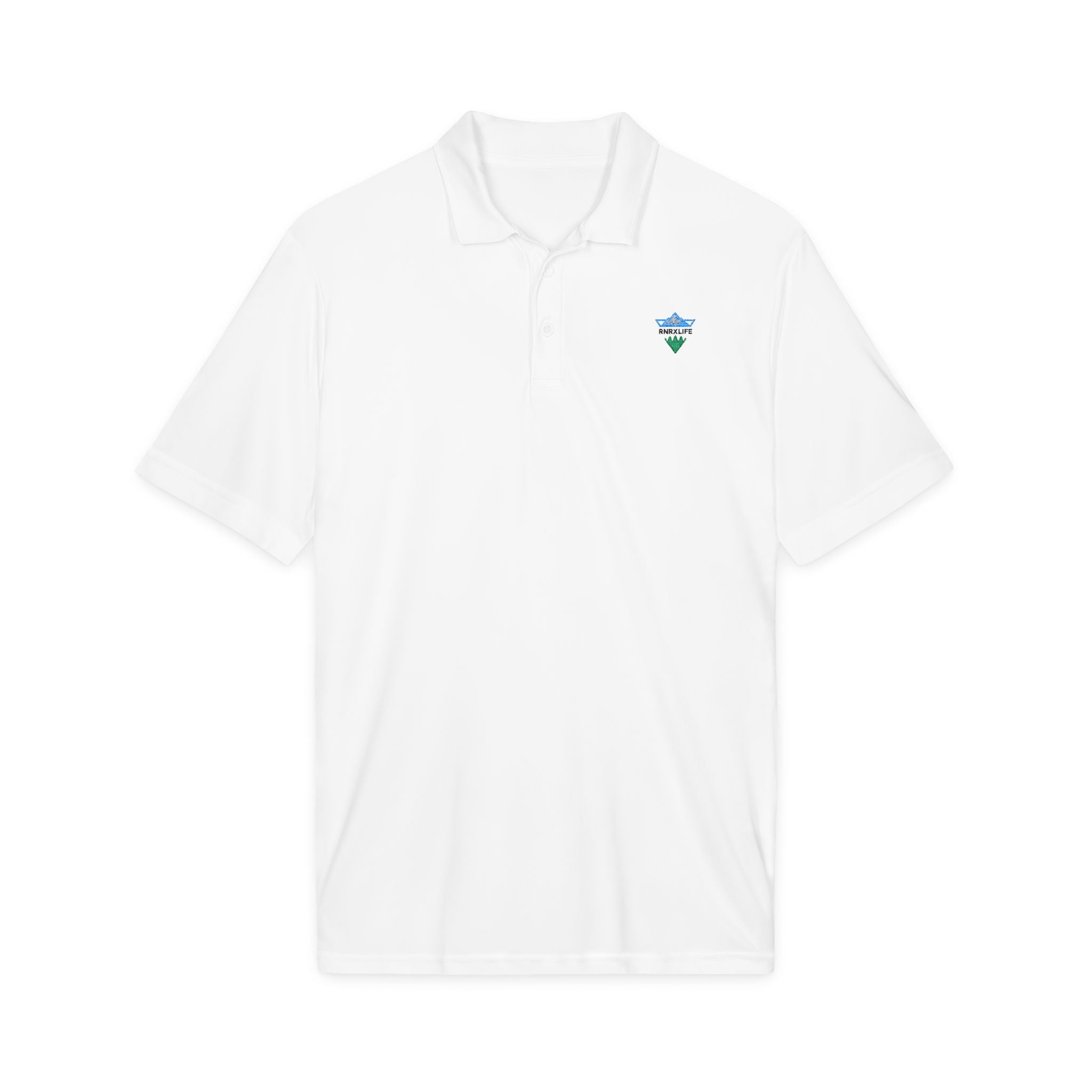 RNRXLIFE Legacy Golf Polo-White